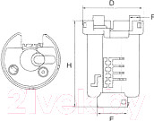 Изображение товара Топливный фильтр SCT ST500