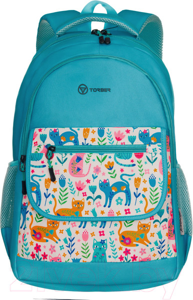 Изображение товара Школьный рюкзак Torber Class X / T2743-23-Gr (зеленый)