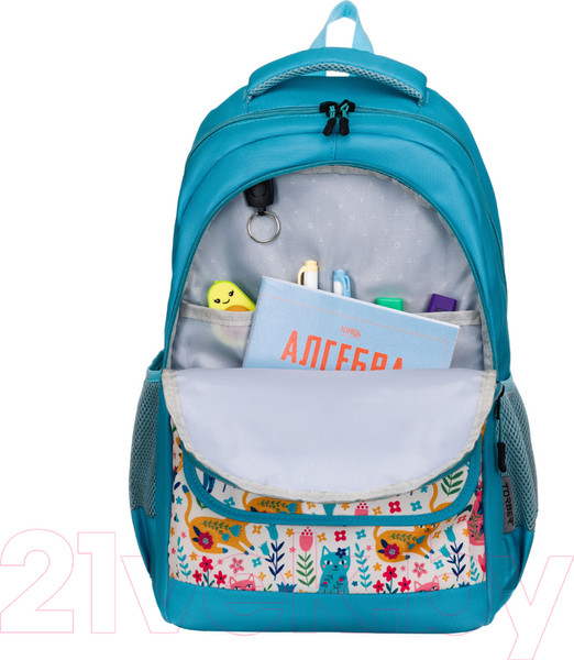 Изображение товара Школьный рюкзак Torber Class X / T2743-23-Gr (зеленый)