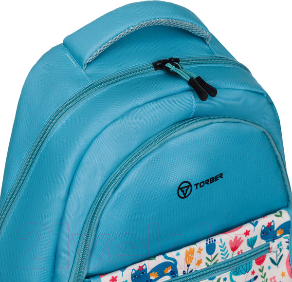 Изображение товара Школьный рюкзак Torber Class X / T2743-23-Gr (зеленый)