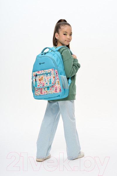 Изображение товара Школьный рюкзак Torber Class X / T2743-23-Gr (зеленый)