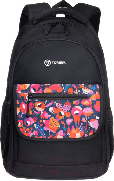 Изображение товара Школьный рюкзак Torber Class X / T2743-23-Bl (черный)