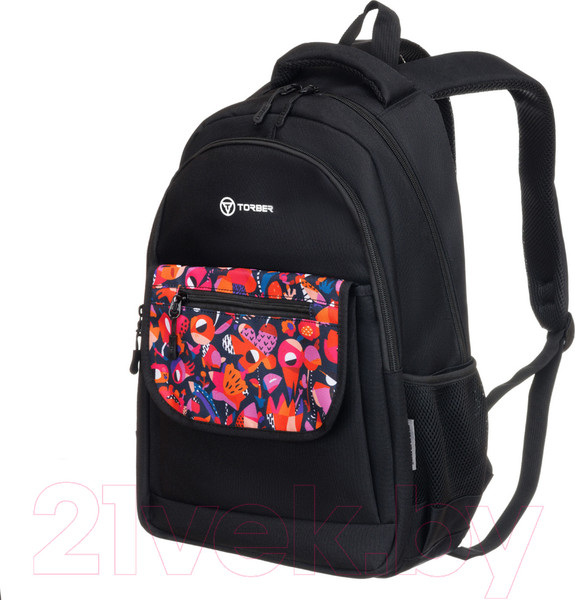 Изображение товара Школьный рюкзак Torber Class X / T2743-23-Bl (черный)
