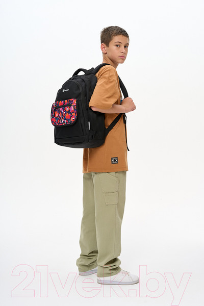 Изображение товара Школьный рюкзак Torber Class X / T2743-23-Bl (черный)