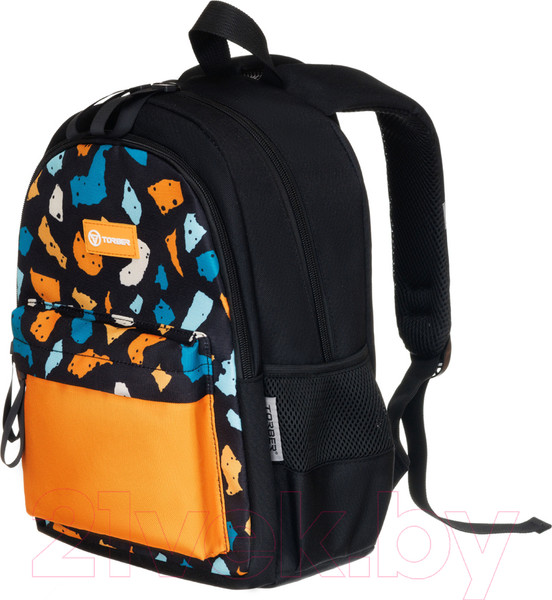 Изображение товара Школьный рюкзак Torber Class X Mini / T1801-23-Bl-Y (черный/желтый)