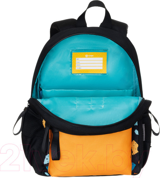 Изображение товара Школьный рюкзак Torber Class X Mini / T1801-23-Bl-Y (черный/желтый)