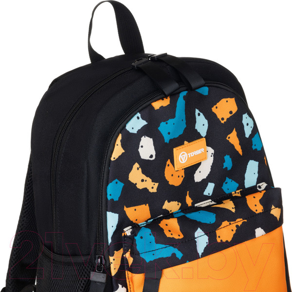 Изображение товара Школьный рюкзак Torber Class X Mini / T1801-23-Bl-Y (черный/желтый)