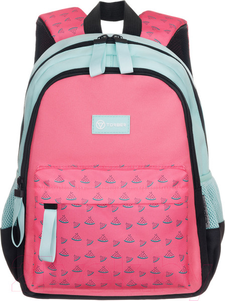 Изображение товара Школьный рюкзак Torber Class X Mini / T1801-23-Pin (розовый/зеленый)