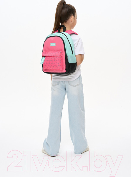 Изображение товара Школьный рюкзак Torber Class X Mini / T1801-23-Pin (розовый/зеленый)