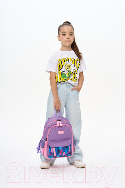 Изображение товара Школьный рюкзак Torber Class X Mini / T1801-23-Lil (сиреневый/розовый)