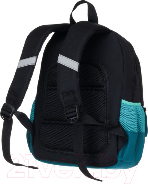 Изображение товара Школьный рюкзак Torber Class X Mini / T1801-23-Bl-B (черный/бирюзовый)