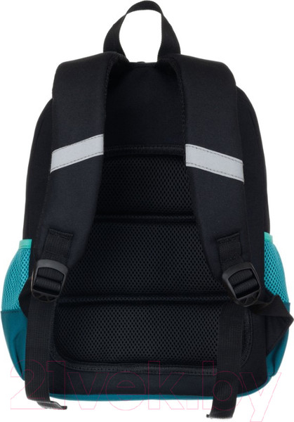 Изображение товара Школьный рюкзак Torber Class X Mini / T1801-23-Bl-B (черный/бирюзовый)