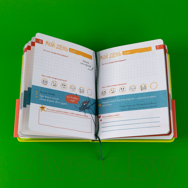 Изображение товара Мотивационный ежедневник Альпина 6 минут для детей / 9785961487695 (Спенст Д.)