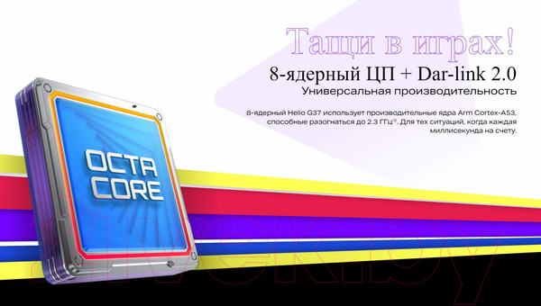 Изображение товара Смартфон Infinix Hot 30 Play NFC 8GB/128GB / X6835B (кристально-белый)