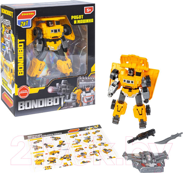 Изображение товара Робот-трансформер Bondibon Bondibot Самосвал / ВВ6046 (желтый)
