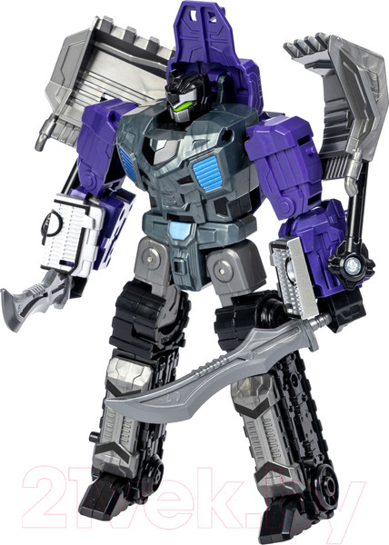 Изображение товара Робот-трансформер Bondibon Bondibot Бульдозер / ВВ6053 (фиолетовый)