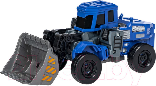 Изображение товара Робот-трансформер Bondibon Bondibot Экскаватор-погрузчик / ВВ6051 (синий)