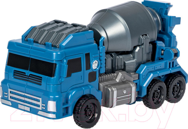 Изображение товара Робот-трансформер Bondibon Bondibot Автобетоносмеситель / ВВ6055 (синий)