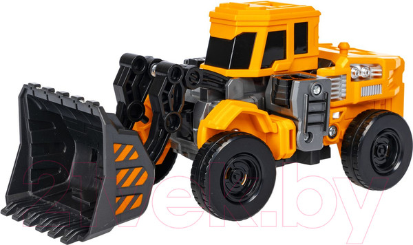 Изображение товара Робот-трансформер Bondibon Bondibot Экскаватор-погрузчик / ВВ6045 (желтый)