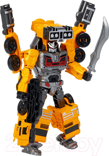 Изображение товара Робот-трансформер Bondibon Bondibot Автобетоносмеситель / ВВ6049 (желтый)