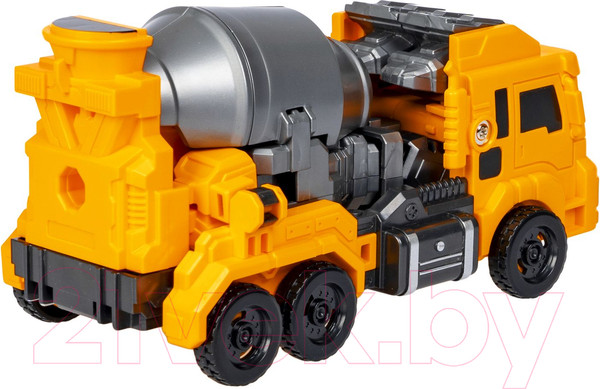 Изображение товара Робот-трансформер Bondibon Bondibot Автобетоносмеситель / ВВ6049 (желтый)