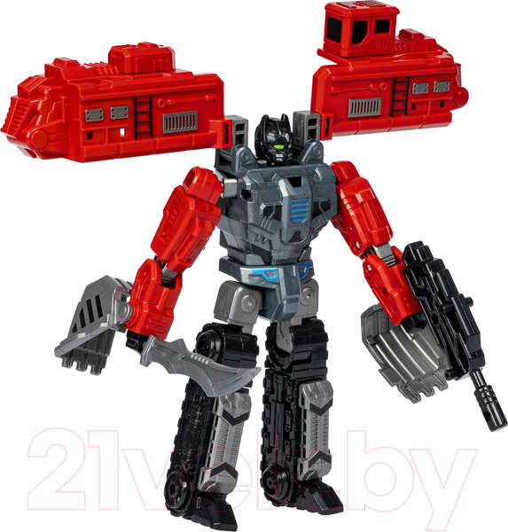 Изображение товара Робот-трансформер Bondibon Bondibot Тяжелый экскаватор / ВВ6057 (красный)
