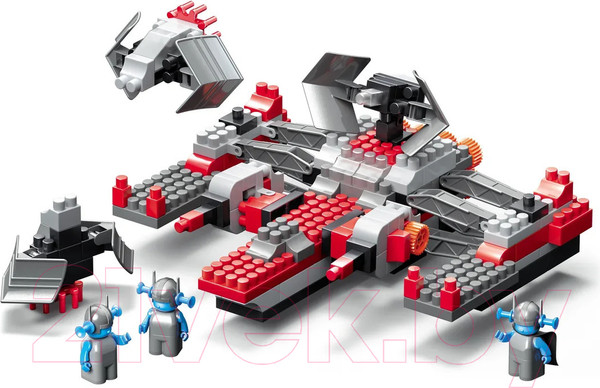 Изображение товара Конструктор Bauer Cosmo Боевой межгалактический корабль Блокмена / 852 (236эл)