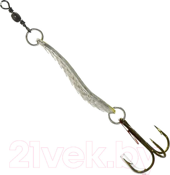 Изображение товара Блесна DAM FZ Scales Spoon S / 5019022 (серебристый/золото)