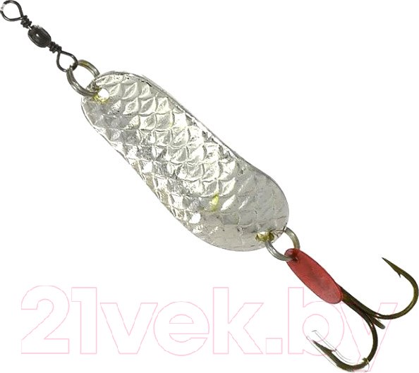 Изображение товара Блесна DAM FZ Scales Spoon S / 5019022 (серебристый/золото)