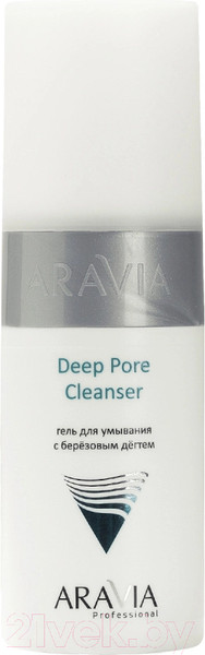 Изображение товара Гель для умывания Aravia Deep Pore Cleanser с Березовым дегтем (150мл)