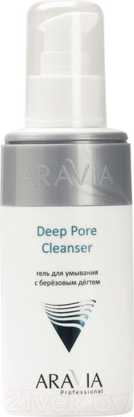 Изображение товара Гель для умывания Aravia Deep Pore Cleanser с Березовым дегтем (150мл)