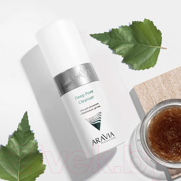 Изображение товара Гель для умывания Aravia Deep Pore Cleanser с Березовым дегтем (150мл)