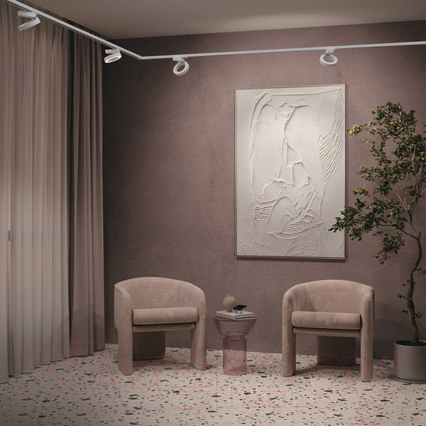 Изображение товара Трековый светильник Maytoni Rim TR044-1-12W3K-W