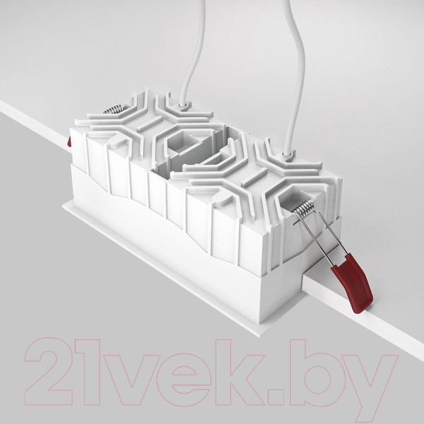 Изображение товара Точечный светильник Maytoni Alfa LED DL043-02-15W3K-SQ-W