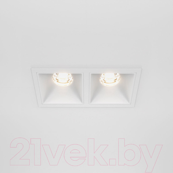 Изображение товара Точечный светильник Maytoni Alfa LED DL043-02-10W4K-D-SQ-W