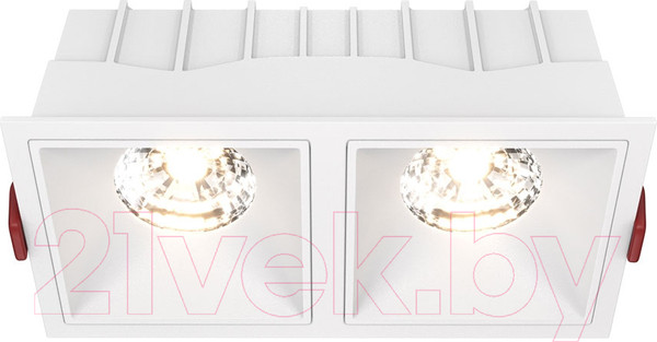 Изображение товара Точечный светильник Maytoni Alfa LED DL043-02-15W3K-D-SQ-W