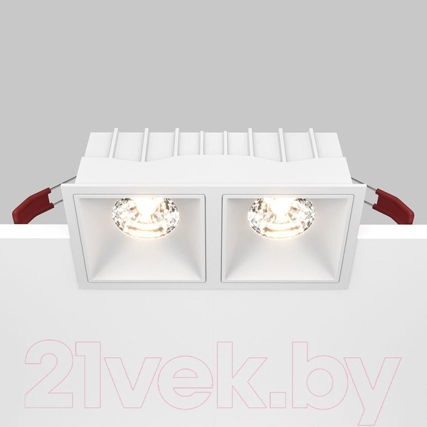 Изображение товара Точечный светильник Maytoni Alfa LED DL043-02-15W3K-D-SQ-W