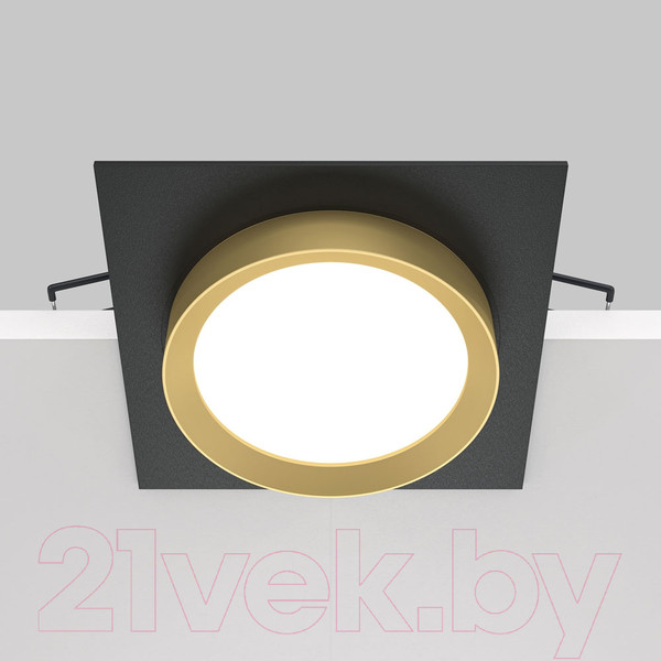 Изображение товара Точечный светильник Maytoni Hoop DL086-GX53-SQ-BG