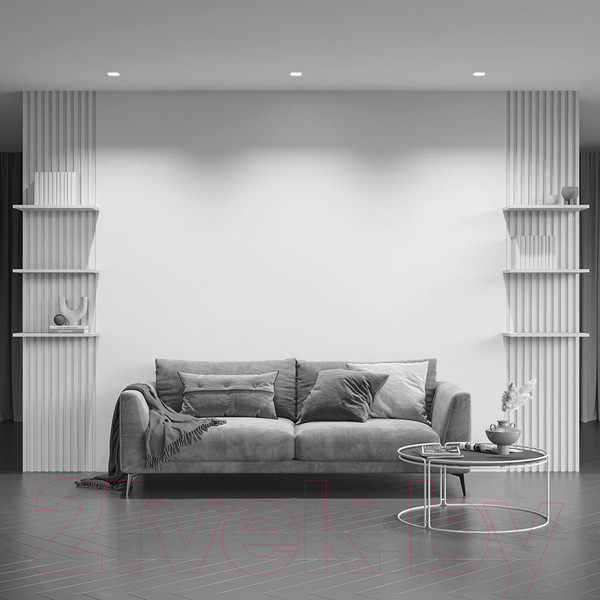 Изображение товара Точечный светильник Maytoni Share DL051-01-GU10-SQ-WS