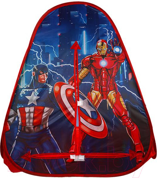 Изображение товара Детская игровая палатка Играем вместе Супергерои / GFA-NMRV01-R