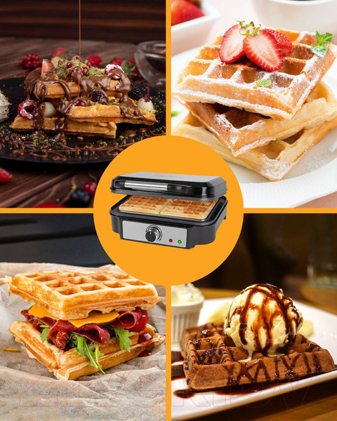 Изображение товара Вафельница Profi Cook WA 1240 (нержавеющая сталь)