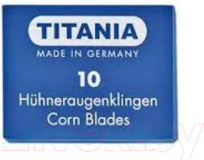 Изображение товара Набор лезвий для педикюра Titania 3100/1 (10шт)