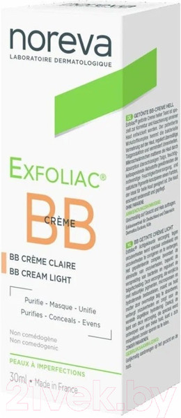 Изображение товара BB-крем Noreva Актипюр светлый тон (30мл)