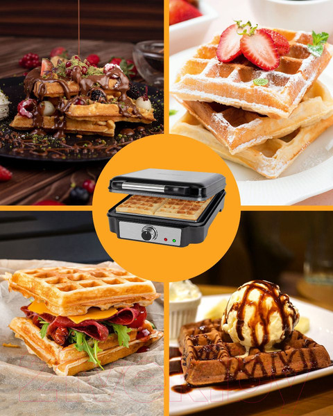 Изображение товара Вафельница Profi Cook WA 1241 (нержавеющая сталь)