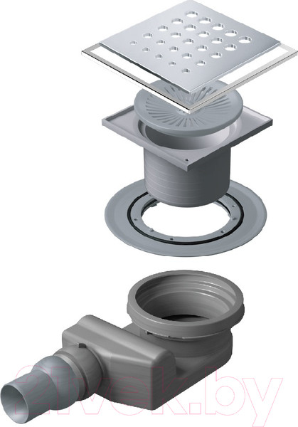 Изображение товара Трап для душа Bettoserb Drops 4 Mask 201747 / 13000079 (с сифоном)