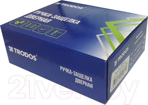 Изображение товара Ручка дверная Trodos ЗВ2-01 (никель)