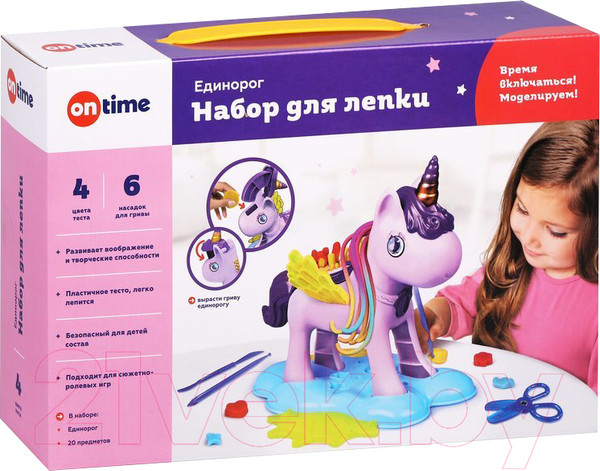 Изображение товара Набор для лепки On Time Единорог / 45091