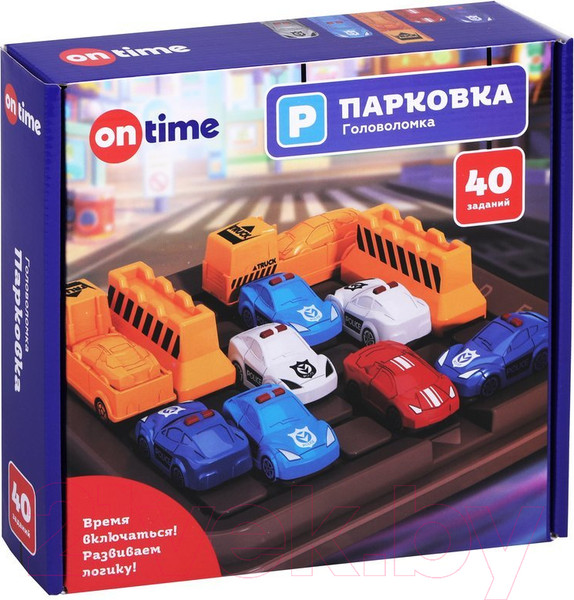 Изображение товара Игра-головоломка On Time Парковка / 45095
