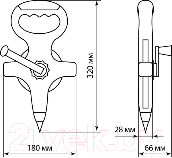 Изображение товара Мерная лента TDM Рубин SQ1018-0403