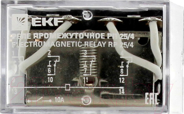 Изображение товара Реле промежуточное EKF PROxima rp-25-4-24-DC
